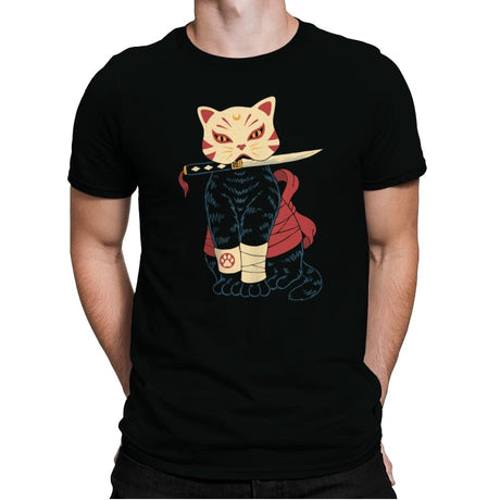 Catsune II - Mens Premium T-Shirts RIPT Apparel Small / Black