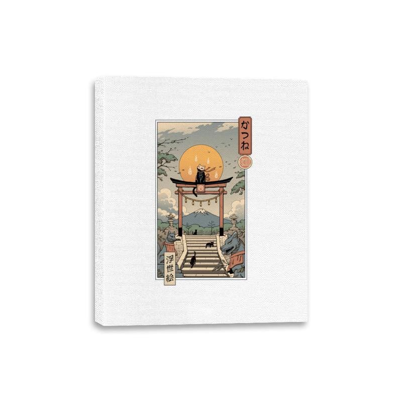 Catsune Inari - Canvas Wraps Canvas Wraps RIPT Apparel 8x10 / White