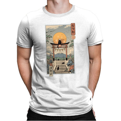 Catsune Inari - Mens Premium T-Shirts RIPT Apparel Small / White