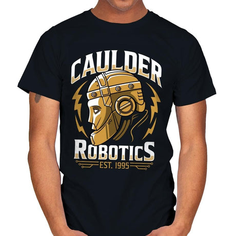 Caulder Robotics - Mens T-Shirts RIPT Apparel Small / Black