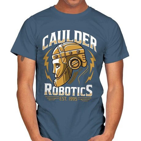 Caulder Robotics - Mens T-Shirts RIPT Apparel Small / Indigo Blue
