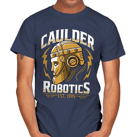 Caulder Robotics - Mens T-Shirts RIPT Apparel Small / Navy