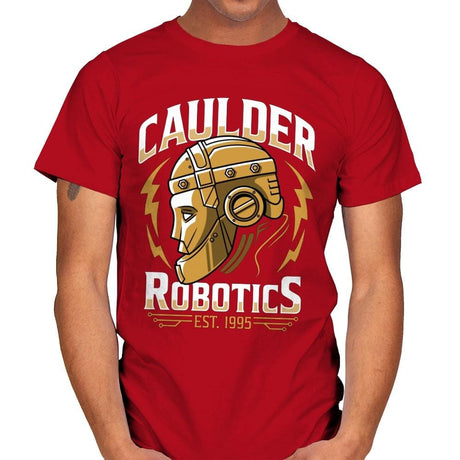 Caulder Robotics - Mens T-Shirts RIPT Apparel Small / Red