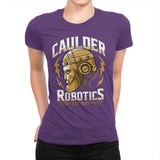 Caulder Robotics - Womens Premium T-Shirts RIPT Apparel Small / Purple Rush