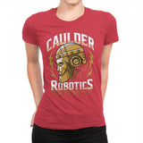 Caulder Robotics - Womens Premium T-Shirts RIPT Apparel Small / Red