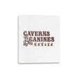 Caverns and Canines - Canvas Wraps Canvas Wraps RIPT Apparel 8x10 / White