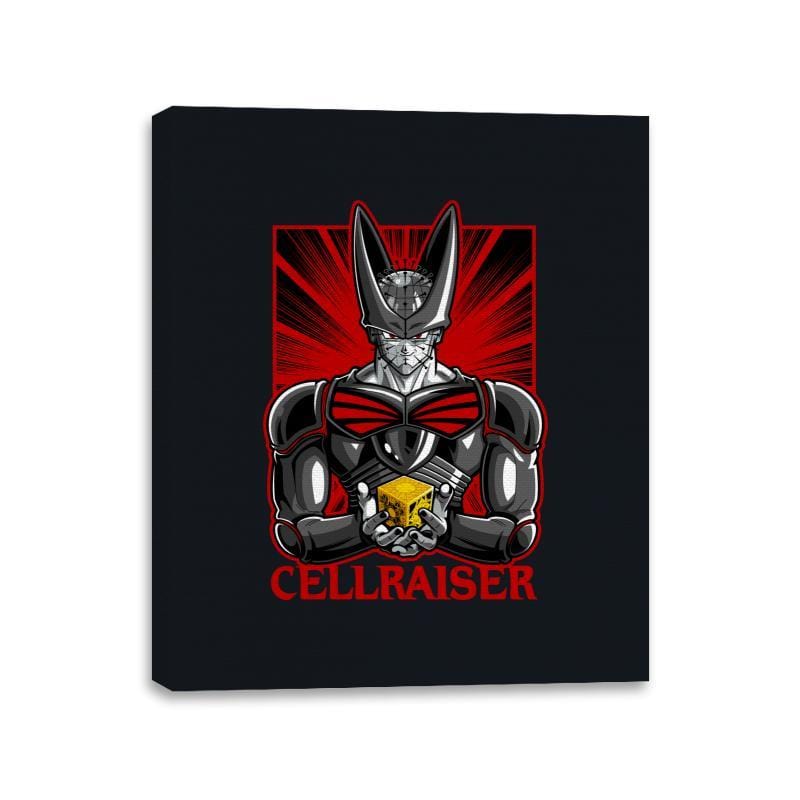 CELLRAISER - Canvas Wraps Canvas Wraps RIPT Apparel 11x14 / Black