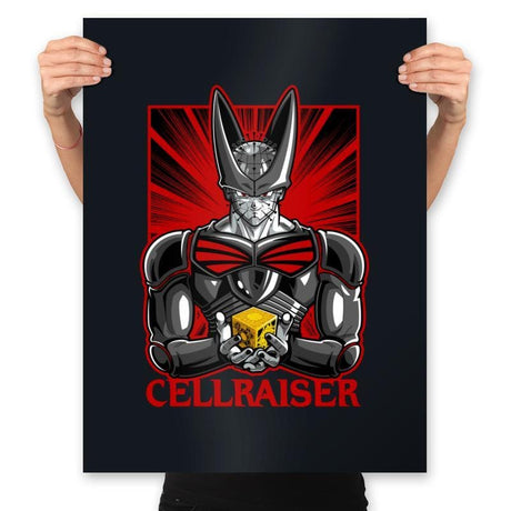 CELLRAISER - Prints Posters RIPT Apparel 18x24 / Black