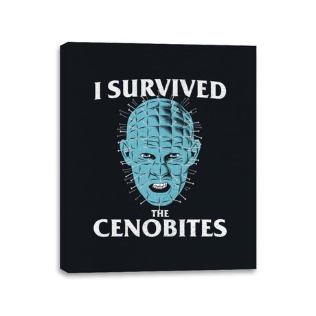 Cenobite Survivor - Canvas Wraps Canvas Wraps RIPT Apparel 11x14 / Black