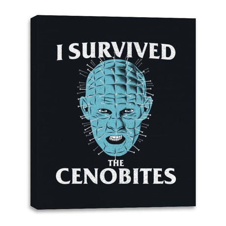 Cenobite Survivor - Canvas Wraps Canvas Wraps RIPT Apparel 16x20 / Black