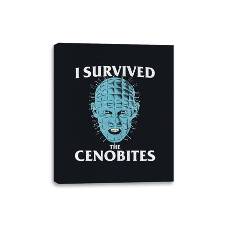 Cenobite Survivor - Canvas Wraps Canvas Wraps RIPT Apparel 8x10 / Black