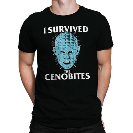 Cenobite Survivor - Mens Premium T-Shirts RIPT Apparel Small / Black