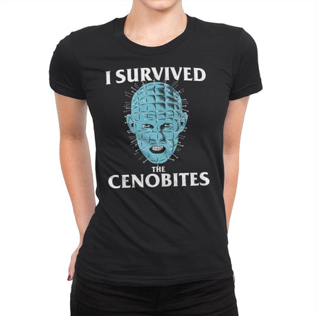 Cenobite Survivor - Womens Premium T-Shirts RIPT Apparel Small / Black
