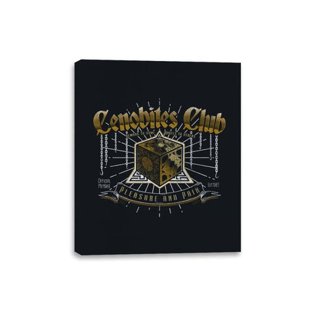 Cenobites Club - Canvas Wraps Canvas Wraps RIPT Apparel 8x10 / Black