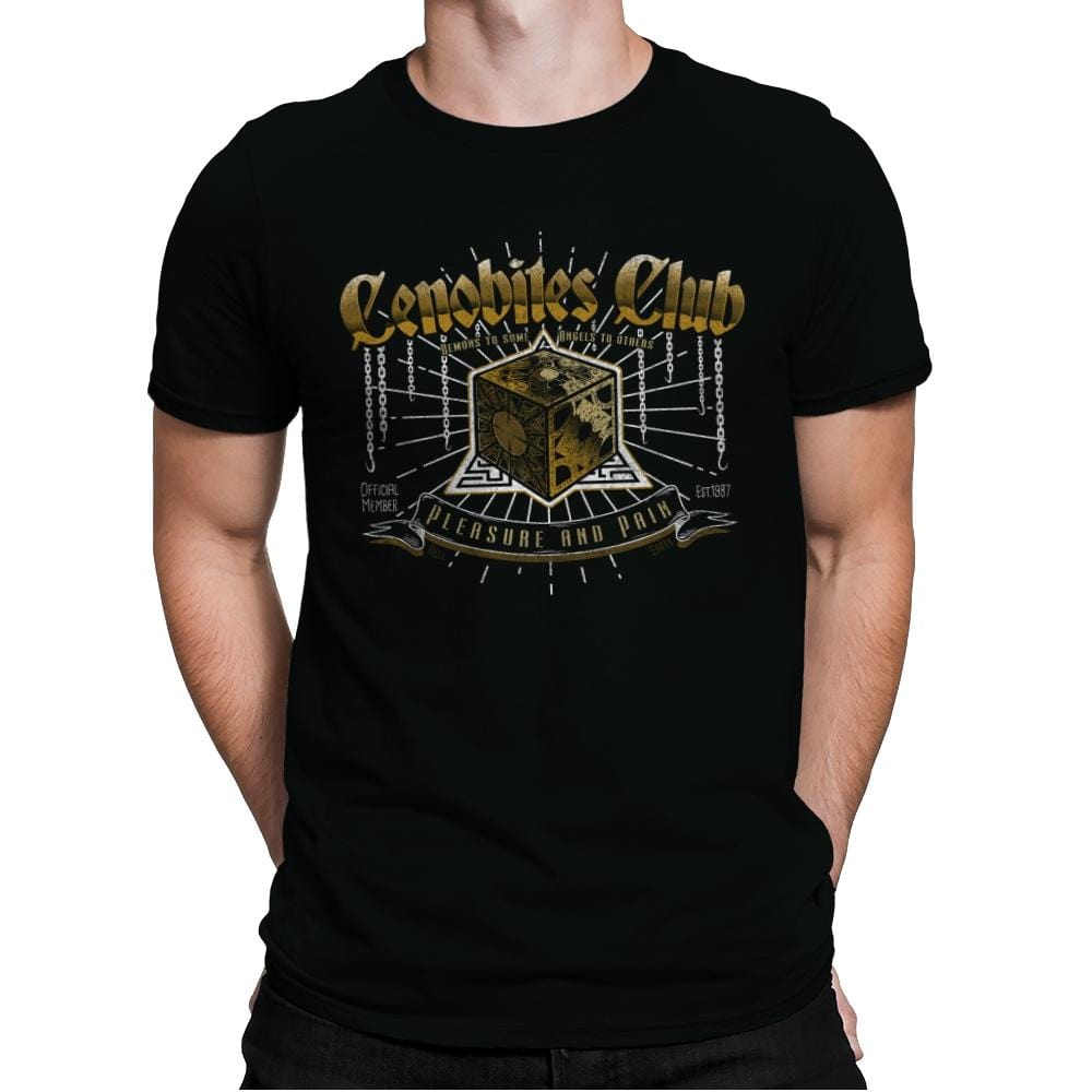 Cenobites Club - Mens Premium T-Shirts RIPT Apparel Small / Black