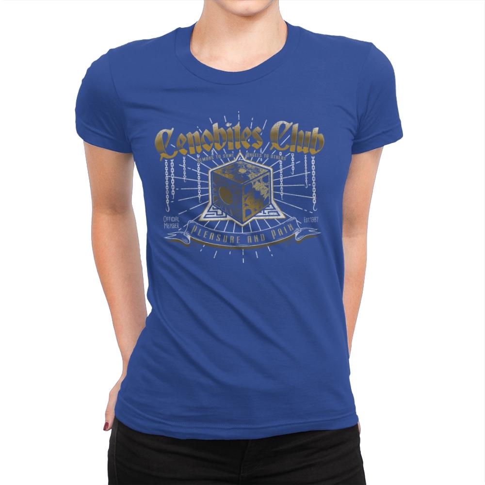 Cenobites Club - Womens Premium T-Shirts RIPT Apparel Small / Royal
