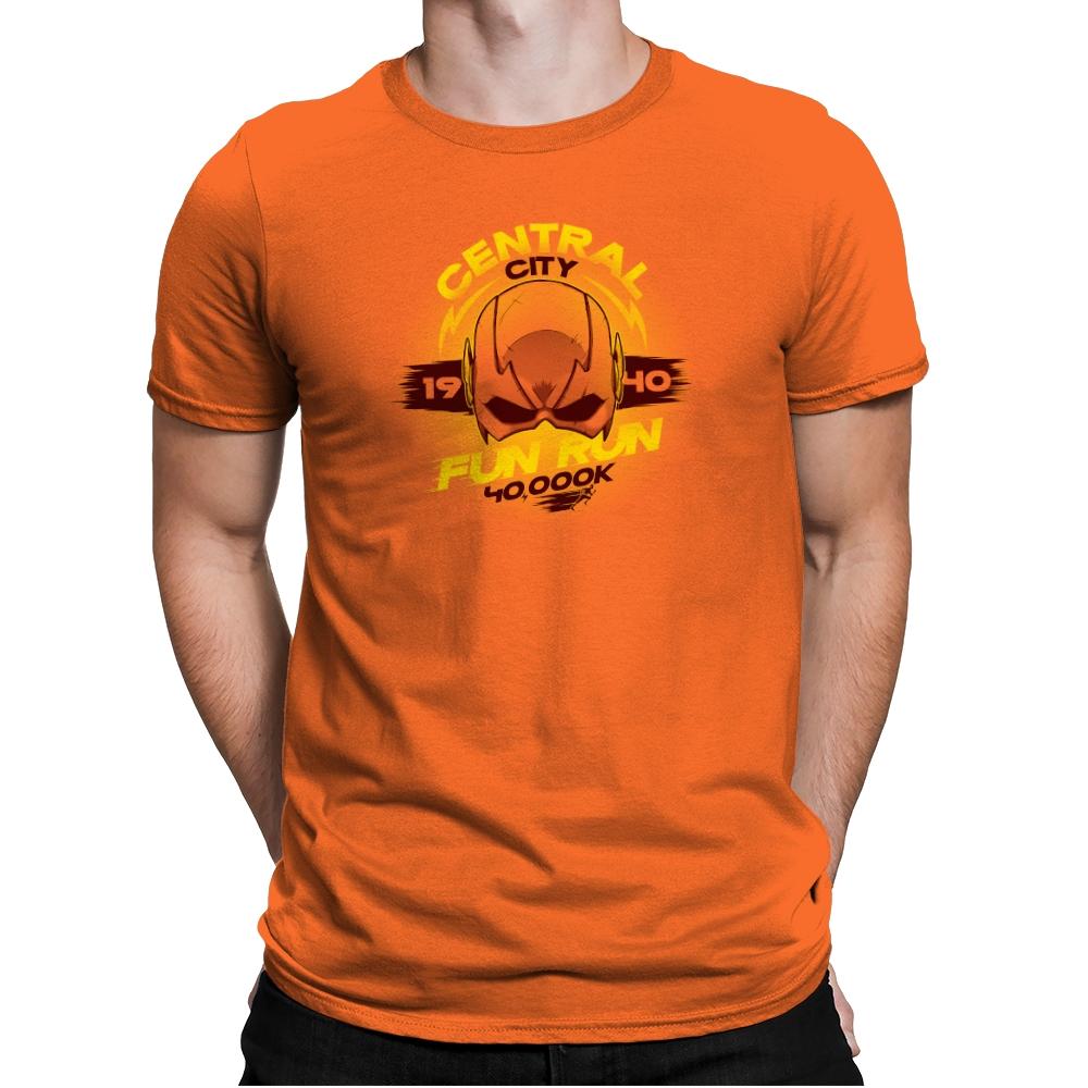 Central City Fun Run Exclusive - Mens Premium T-Shirts RIPT Apparel Small / Classic Orange