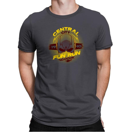 Central City Fun Run Exclusive - Mens Premium T-Shirts RIPT Apparel Small / Heavy Metal