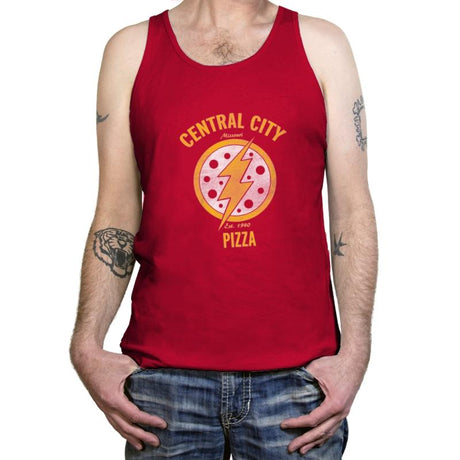 Central City Pizza - Tanktop Tanktop RIPT Apparel