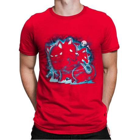 Cerberus - Mens Premium T-Shirts RIPT Apparel Small / Red