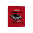 Certified Video Game Repair Tech - Canvas Wraps Canvas Wraps RIPT Apparel 8x10 / Red
