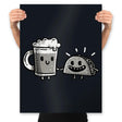 Cerveza y Taco Classic - Prints Posters RIPT Apparel 18x24 / Black