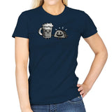 Cerveza y Taco Classic - Womens T-Shirts RIPT Apparel Small / Navy