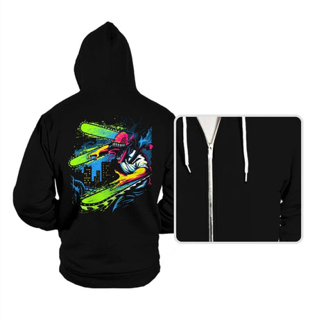 Chain of Filth - Hoodies Hoodies RIPT Apparel Small / Black
