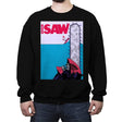 Chainsaw Water - Crew Neck Sweatshirt Crew Neck Sweatshirt RIPT Apparel Small / Black