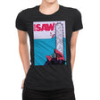 Chainsaw Water - Womens Premium T-Shirts RIPT Apparel Small / Black