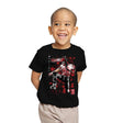ChainsawMan Sumi-e - Youth T-Shirts RIPT Apparel X-small / Black