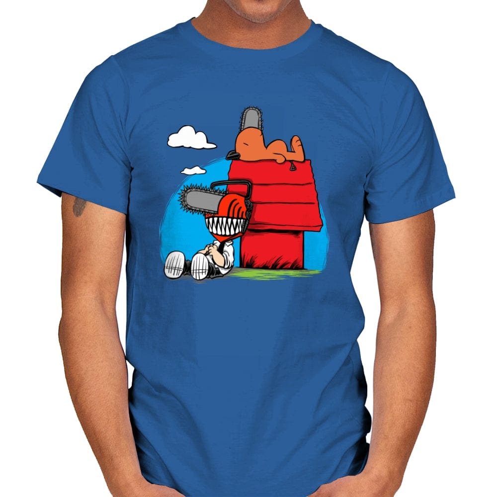 Chainsawnuts - Mens T-Shirts RIPT Apparel Small / Royal