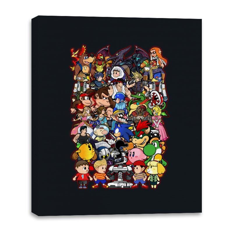Challenger's Approaching! - Canvas Wraps Canvas Wraps RIPT Apparel 16x20 / Black