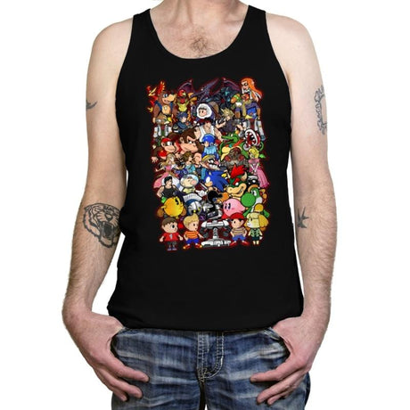 Challenger's Approaching! - Tanktop Tanktop RIPT Apparel X-Small / Black