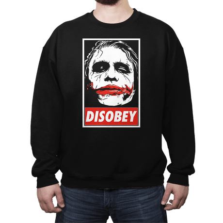 Chaos and Disobey - Crew Neck Crew Neck RIPT Apparel