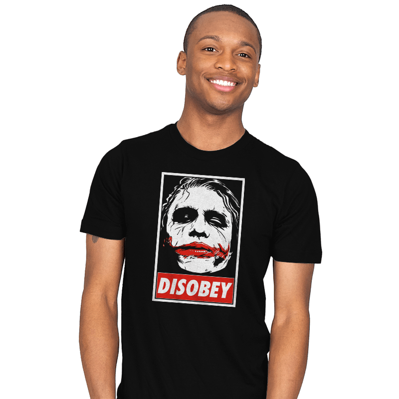 Chaos and Disobey - Mens T-Shirts RIPT Apparel