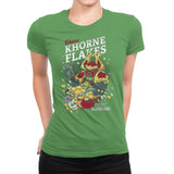Chaos Khorne Flakes - Womens Premium T-Shirts RIPT Apparel Small / Kelly