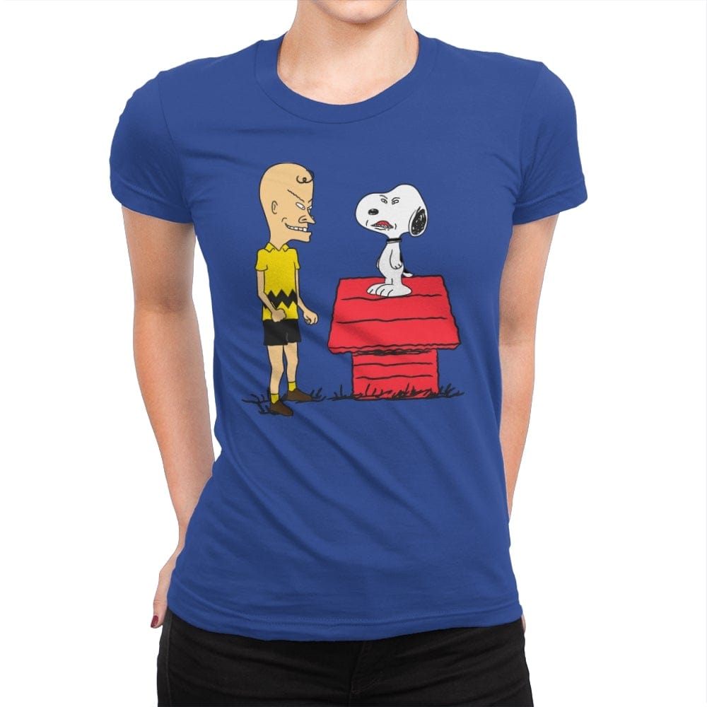 Charlie Butt - Womens Premium T-Shirts RIPT Apparel Small / Royal