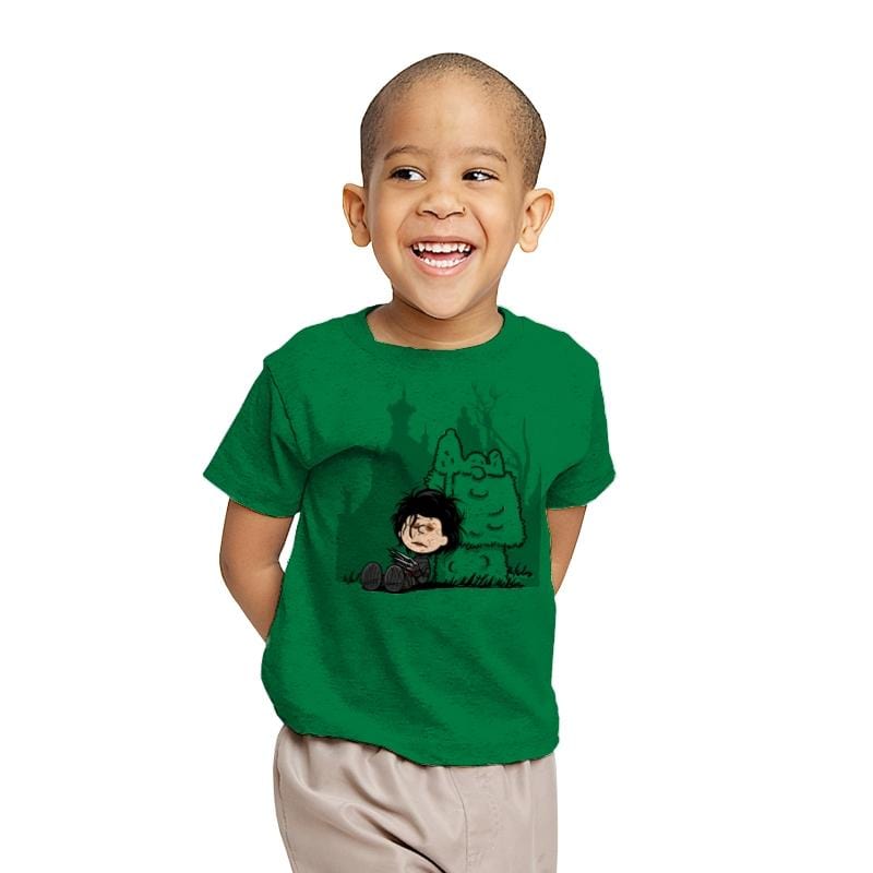 Charlie Scissorhands - Youth T-Shirts RIPT Apparel X-small / Kelly