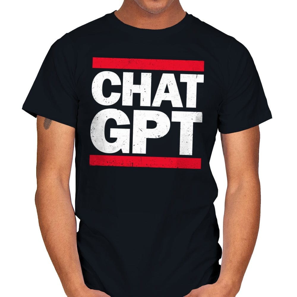 Chat GPT - Mens T-Shirts RIPT Apparel Small / Black