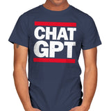 Chat GPT - Mens T-Shirts RIPT Apparel Small / Navy