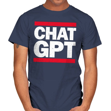 Chat GPT - Mens T-Shirts RIPT Apparel Small / Navy