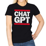 Chat GPT - Womens T-Shirts RIPT Apparel Small / Black