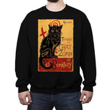 Chat Zombi - Crew Neck Sweatshirt Crew Neck Sweatshirt RIPT Apparel