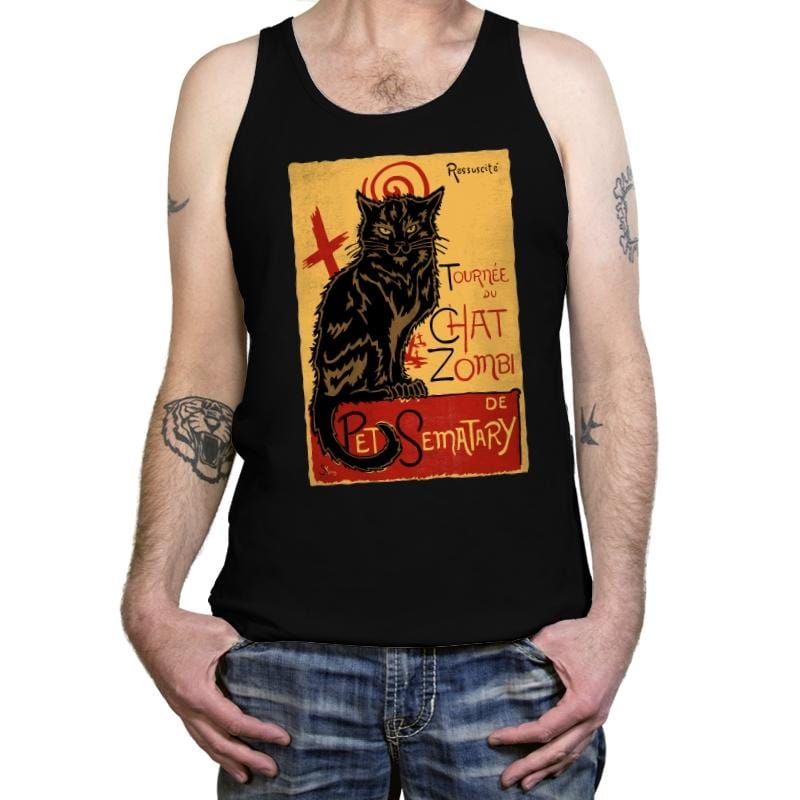 Chat Zombi - Tanktop Tanktop RIPT Apparel X-Small / Black