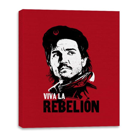 Che Guevandor - Canvas Wraps Canvas Wraps RIPT Apparel 16x20 / Red