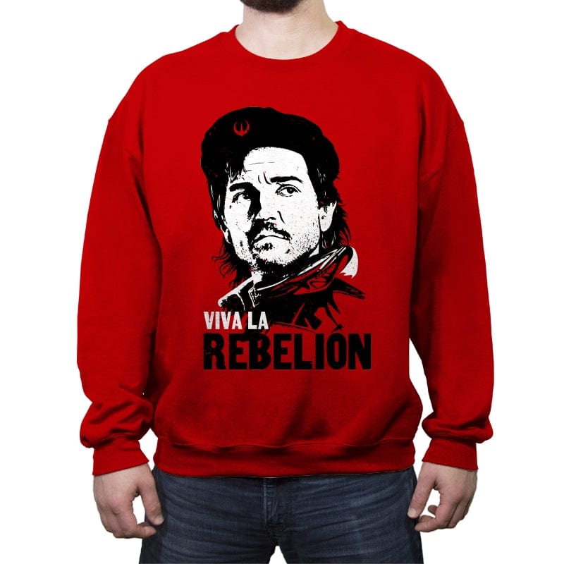 Che Guevandor - Crew Neck Sweatshirt Crew Neck Sweatshirt RIPT Apparel Small / Red