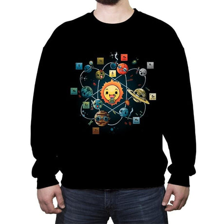 Chemical System - Crew Neck Sweatshirt Crew Neck Sweatshirt RIPT Apparel Small / Black