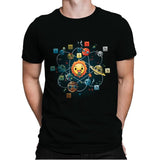 Chemical System - Mens Premium T-Shirts RIPT Apparel Small / Black