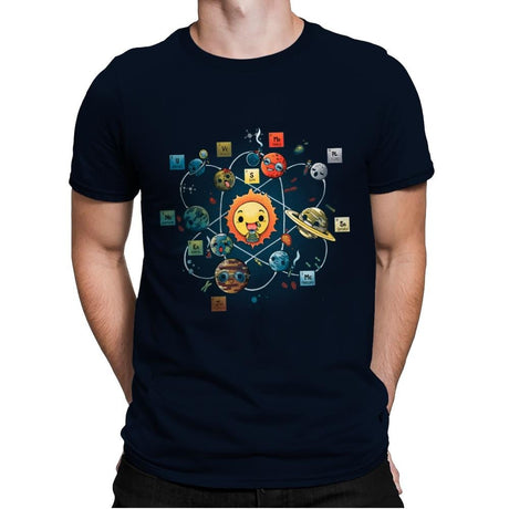 Chemical System - Mens Premium T-Shirts RIPT Apparel Small / Midnight Navy